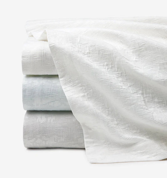 Aldino Sateen Coverlet & Sham Collection