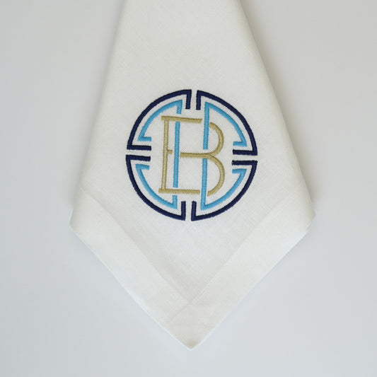 Genevieve Mono Napkin