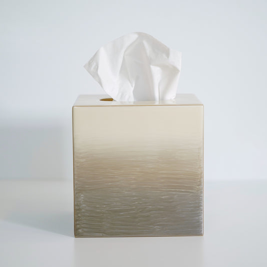 Gold Ombre Boutique Tissue Box Cover