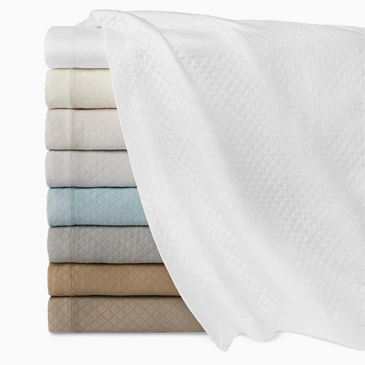 Bari Matelassé Coverlet & Sham Collection
