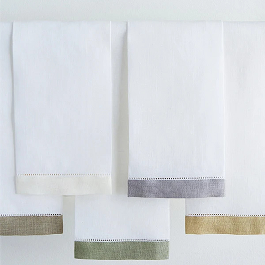 Filo Linen Guest Towel - Set of 2