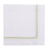Floral Bud Embroidered Napkins - Yellow