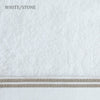 Sferra - Aura Towel White/Stone