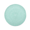 Deborah Rhodes Basketweave Turquoise/White Placemat