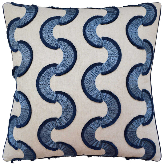 Snake Stitch Pillow