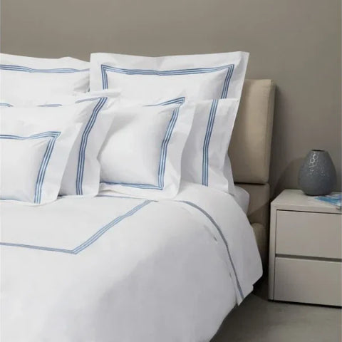 Platinum Percale Duvet Cover & Shams