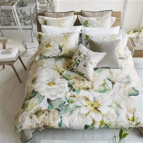 Jardin Botanique Bird Duvet Cover & Shams