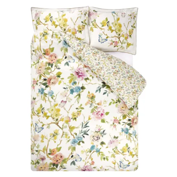 Fiore D'Acqua Peony Duvet Cover & Shams