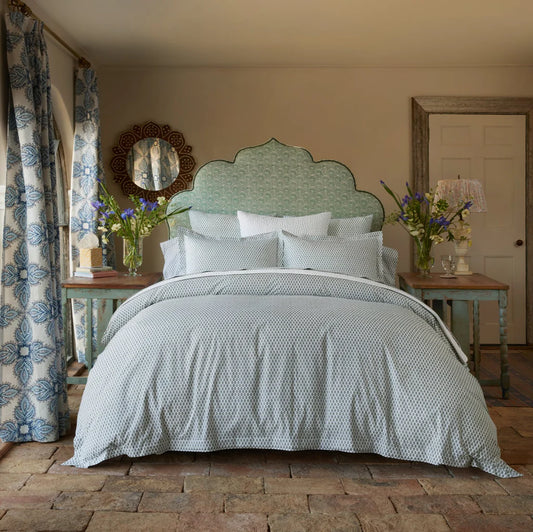 Cala Sage Organic Cotton Duvet Cover & Sham Collection