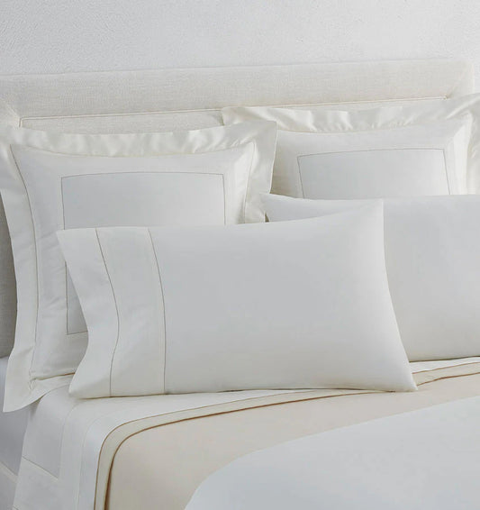 Capri Sateen Jacquard Duvet & Sham Collection