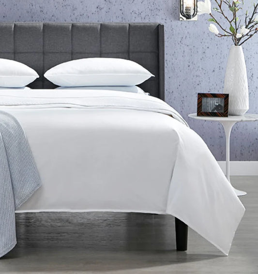 Corto Celeste Percale Sheet Collection
