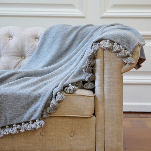 Bali Baby Alpaca Reversible Throw