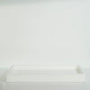 White Lucite Bath Accessories