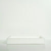 White Lucite Bath Accessories