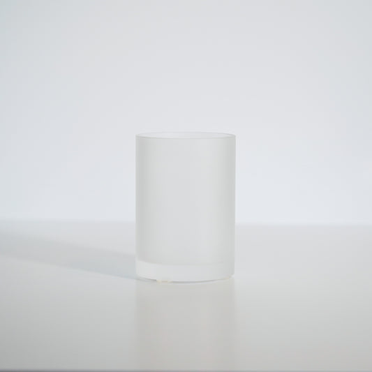 Frosted Lucite Round Tumbler