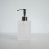 Frosted Lucite Bath Accessories