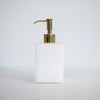 White Lucite Bath Accessories