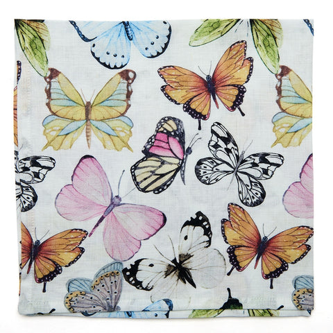 Butterfly Linen Napkin Set