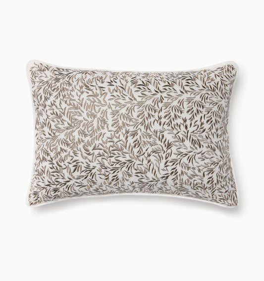 Pondicherry Taupe Linen Pillow