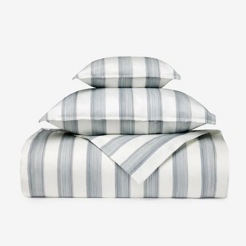 Mara Sateen Jacquard Duvet Cover & Sham Collection