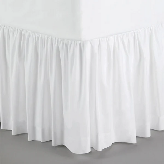 Celeste Percale Bed Skirt