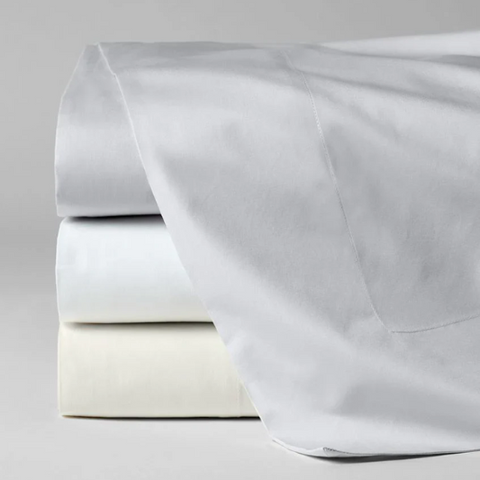 Corto Celeste Percale Sheet Collection