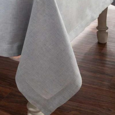 Zebra Herringbone Linen Tablecloths