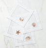 Gold Shell Cocktail Napkins