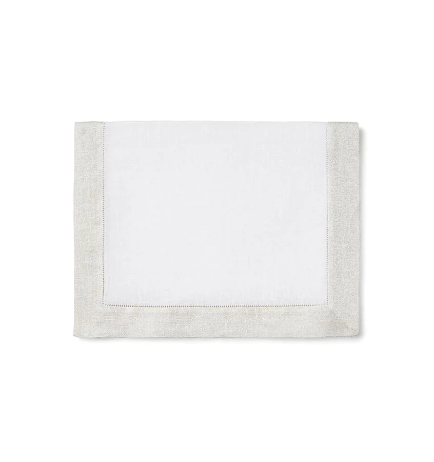 Filetto Linen Table Runner