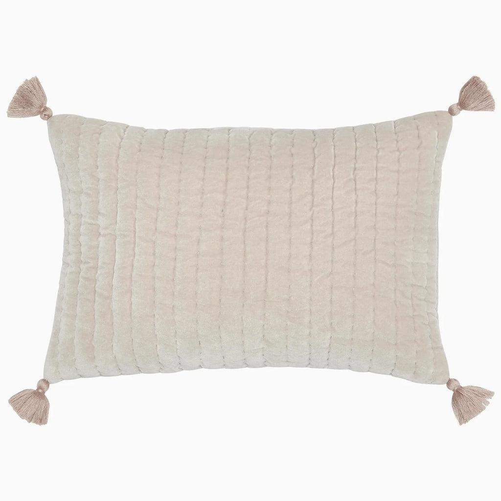 Quilted Velvet Pillows