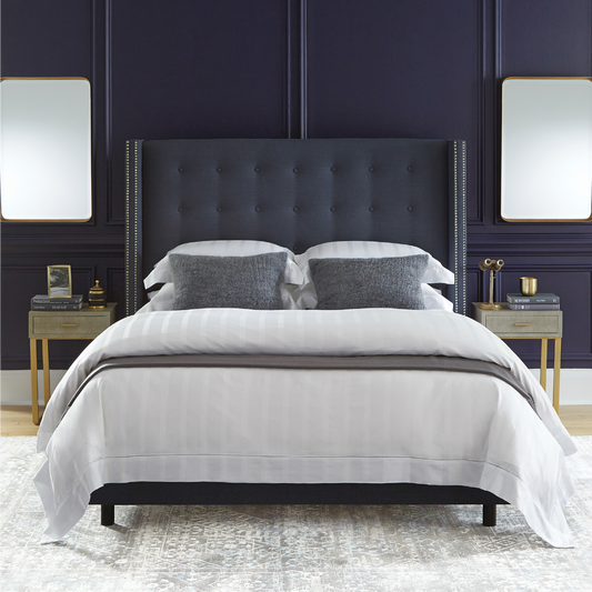 Giza 45 Sateen Stripe Sheet Collection