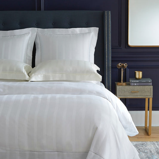 Giza 45 Stripe Sateen Duvet Covers & Shams