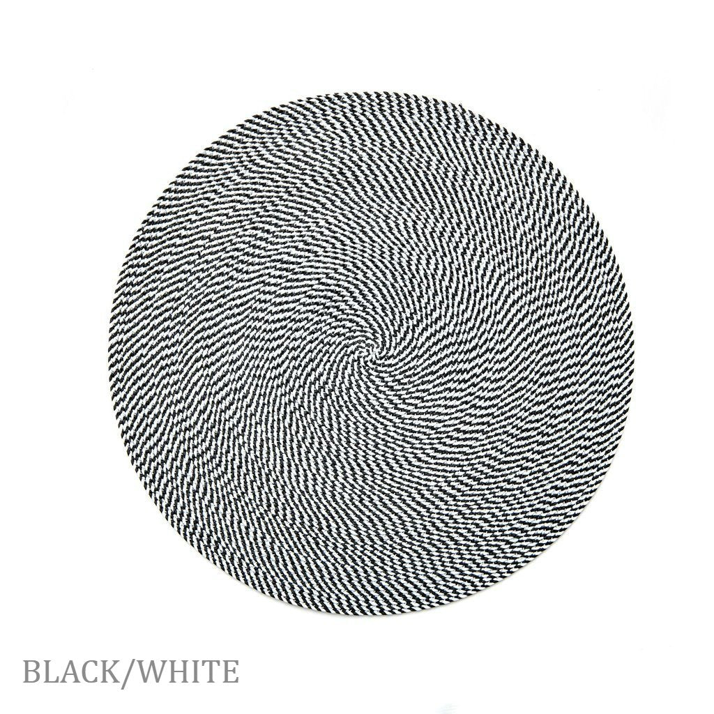 Deborah Rhodes - Basketweave Black/White