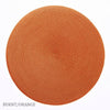 Linen Braid Placemats - Burnt/Orange