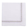 Floral Bud Embroidered Napkins - Lilac