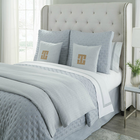 Houston Bed - Light Denim