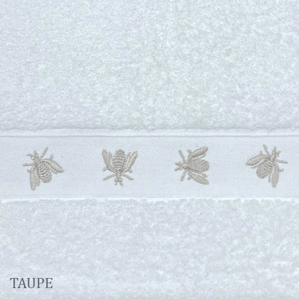 TL at Home - Mel Bee Guest Towels - Taupe