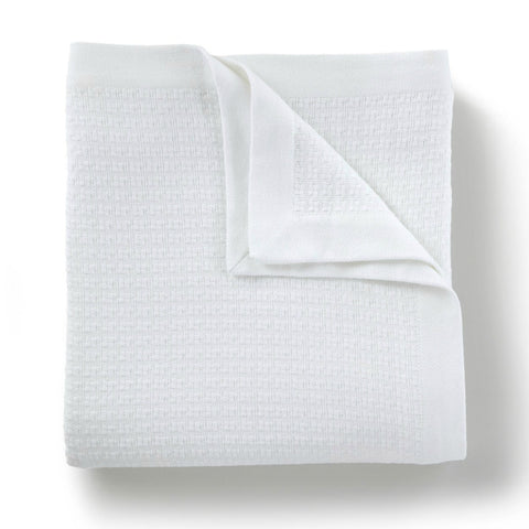 Peacock Alley - Newport Blanket White