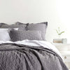 Pine Cone Hill - Washed Linen Quilt - Grey