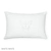 Sferra - Papilio Decorative Pillows - White/White