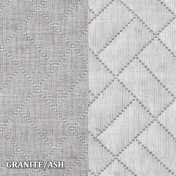 Home Treasures - Savannah Coverlets & Shams - Granite/Ash