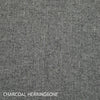 Jackson Flannel - Charcoal Herringbone