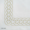Home Treasures - Links Embroidery - Cream
