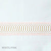 Home Treasures - Doric Lace - White/Pink