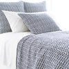 Pine Cone Hill - Tyler Quilted Coverlet & Shams - Indigo