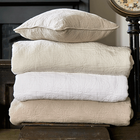 TL at Home - Whitney Coverlets & Shams Stack