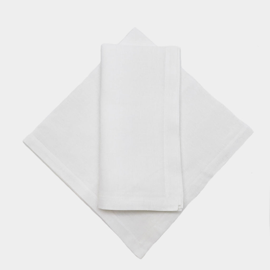 Simple Linen Napkin Set of 4